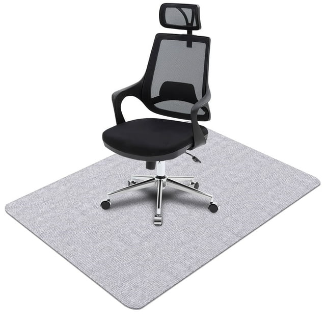GPED Tapete de Silla de Oficina para Piso de Madera, Tapete de Silla de Escritorio de 55"x35", Protector de Piso Antideslizante, Tapete de Oficina de Pelo Bajo para Oficina, Hogar