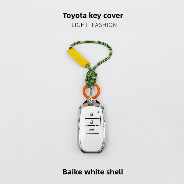 Car Key Fob Cover Case Protector For 2024 Toyota RAV4 Key Fob Cover Highlander Frontlander Venza Key Case