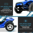 thumbnail image 6 of Morrean 4 Wheels Mobility Scooter for Seniors, Electric Powered Wheelchair Device for Travel, All Terrain Motorized Scooters with 300 lbs, Blue, 6 of 14