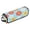 Tri-color Pattern, variant on Hair Tools Storage with Heat Resistant Mat- Tri-color Pattern Printed Curling Iron Travel Bag/Flat Iron Case for Women