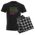 thumbnail image 6 of CafePress - Amazing Aunt Men's Dark Pajamas - Men's Dark Loose Fit Cotton Pajama Set, 6 of 7