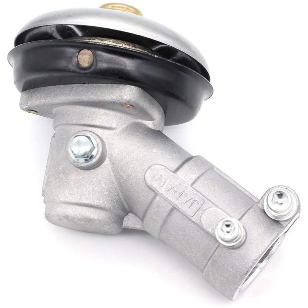 Engranaje cónico de desbrozadora de 26 mm / 28 mm, cabezal de engranaje de desbrozadora universal, recortadora de césped/caja de cambios de motosierra (26 mm, 9 dientes redondos)