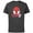 Charcoal, variant on Marvel Spider-Man and Spider-Friends Toony Easter Eggs - Short Sleeve Cotton T-Shirt for Adults - Customized-Black
