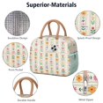 thumbnail image 4 of Obrewu Pioneer Flower Lunch Bag for Adult, Insulated, Leakproof, Oxford Cloth, 4 of 7