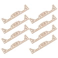 thumbnail image 1 of WHAMVOX 8pcs Sand Table Mini Screen Beige Wooden Divider for Craft Enthusiasts Educational Use, 1 of 7