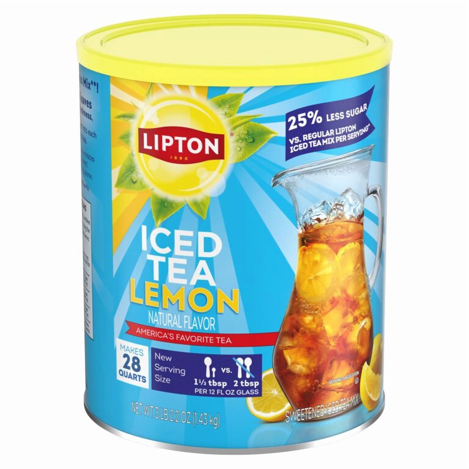 PR LIPTON ICED TEA LEMON RED SUGAR 28 QT&nbsp;&nbsp;&nbsp;