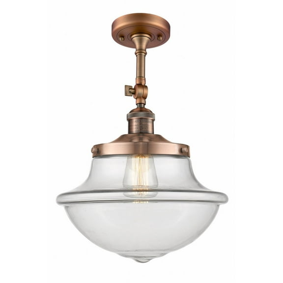 Innovations Lighting - Oxford - 1 Light Adjustable Semi-Flush Mount In