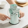 thumbnail image 5 of BotaniNest 5 In 1 Round Slicer & Cheese Grater Hand Crank Vegetable With Suction Base 5 For Cheese & Vegetables Easy Clean & Kitchen Slicer Cho, 5 of 5