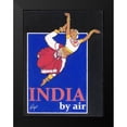 thumbnail image 2 of Got, Jean Pierre 15x18 Black Modern Framed Museum Art Print Titled - India by Air, 2 of 5