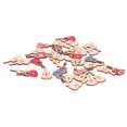 thumbnail image 4 of Wood Buttons, Sewing Accessory Scrapbook Decor Cute Guitar-Shape Button 2 Holes  for Sewing Crafting, 4 of 8