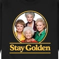 thumbnail image 3 of Golden Girls - Stay Golden Group - Men's Crew Neck Fleece Pullover, 3 of 5