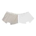 thumbnail image 2 of Boxer Baby Creysi para Niño Diseño Liso Blanco y Gris 2 Piezas Talla M, 2 of 4
