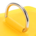 thumbnail image 3 of unbranded Boucles de Fixation 4 Pcs en Forme de D Jaune PVC 9.00X8.00X1.00Cm Matériel de Kayak Navigation, 3 of 6
