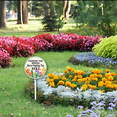 thumbnail image 4 of Kurmntregon Pardon The Weeds,We're Feeding The Bees Sign With Stake Pollinator Friendly Bees Wildflower Garden Sign With Stake Round 9.2inch Rustproof Lawn Aluminum Garden Farm Outdoor Decoration, 4 of 7