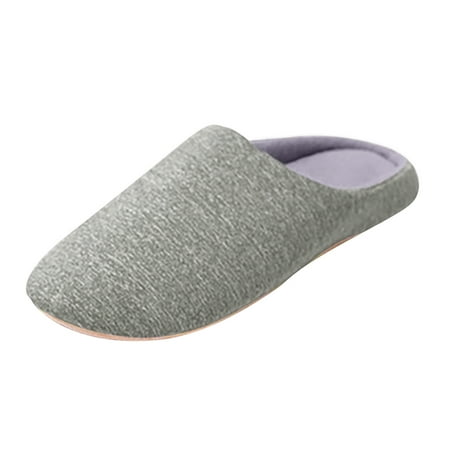 

HTGFGMGW Womens Slide Sandals Women s House Slippers Comfy Memory Foam Bedroom Slippers Soft Light Ladies Shoes with Outdoor Indoor Hiking Sandals Women Grey