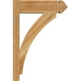 thumbnail image 3 of Ekena Millwork 6"W x 18"D x 26"H Thorton Rough Sawn Arts and Crafts Outlooker, Western Red Cedar, 3 of 4