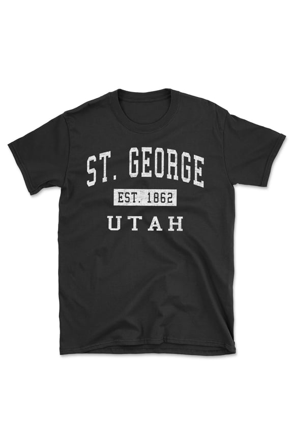 St. George Utah Classic Established Men's Cotton T-Shirt
