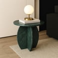 thumbnail image 2 of Meridian Furniture Formentera Green Marble End Table, 2 of 7