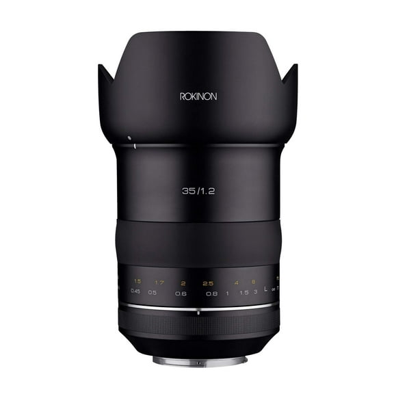 Rokinon 35mm F1.2 SP Full Frame Lens for Canon EF with AE Chip