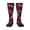 2 Black-1, variant on Xecao Red Viper Jungle Intensity Print Compression Socks for Both Men And Women for Running, Travel, Flight, Nurse