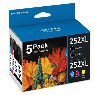 252 Ink for Epson 252 Ink for Epson 252XL Ink Cartridges for WF-7110 WF-7710 WF-7720 WF-3640 WF-3620