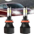 thumbnail image 2 of 2PCS Bombillos LED Focos Para Auto Carro Luz De Coche H11/H8/H9 Faros Delanteros, 2 of 5