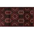 thumbnail image 1 of Ahgly Company Machine Washable Indoor Rectangle Traditional Milk Chocolate Brown Area Rugs, 2' x 3', 1 of 7