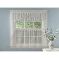 thumbnail image 1 of Sweet Home Collection Elegant Priscilla Lace Kitchen Curtains 36"" Tier White, 1 of 1