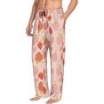 thumbnail image 3 of Kdxio Strawberry Print Men's Sleep Pajama Pant Lounge Pants with Pockets, 3 of 8