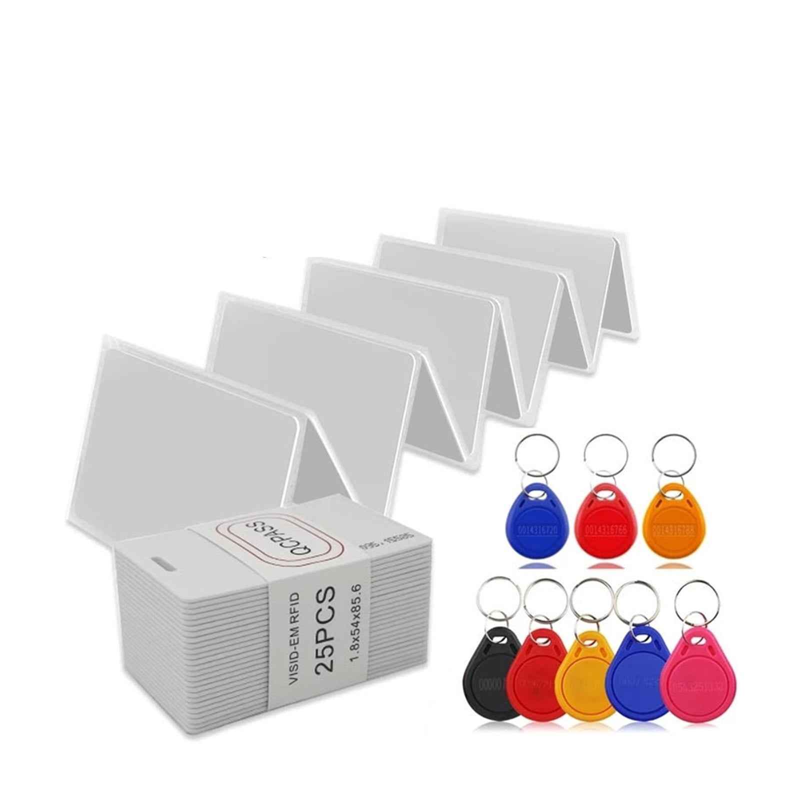 200pcs UID Block 0 Rewritable Writable 125KHZ 13.56MHz RFID Tag Key Fob Clone Card Tags Copy Cards Keychain Keyfob - Efficient Management