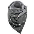 thumbnail image 2 of Kayannuo Christmas Fashion Women Printing Button Soft Wrap Casual Warm Scarves Shawls Christmas Gifts, 2 of 4