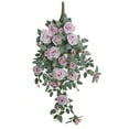 thumbnail image 2 of Visland Artificial Hanging Flowers Artificial Rose Vine Hanging Plants Artificial Flower for Home Room Garden Wedding Indoor Outdoor Decoration, 2 of 6