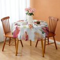 thumbnail image 3 of Round Tablecloth 60x60 Inch Spring Summer flower Table Cover Round for Party Picnic Dinner, 3 of 5