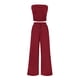 thumbnail image 1 of Conjunto de Dos Piezas para Mujer PRETTYGARDEN Top Corto Acanalado y Pantalones Anchos M, 1 of 8