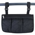 thumbnail image 4 of Bolsa de almacenamiento lateral para reposabrazos de silla de ruedas, bolsa de almacenamiento colgante, bolsa de almacenamiento colgante JM, 4 of 5