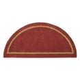thumbnail image 1 of Minuteman H-8 Half Round Rug Sangria, 1 of 3