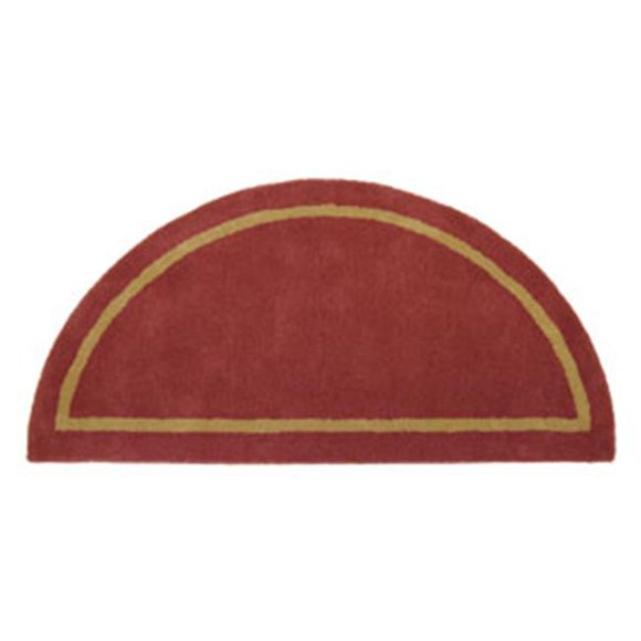 Minuteman H-8 Tapis Demi-Rond Sangria