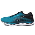thumbnail image 4 of Mizuno Men's Wave Sky 6 Running Shoe, Size 9, Enamel Blue-White (Eb00), 4 of 6