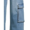 thumbnail image 5 of Madden NYC Juniors High Rise Cargo Pants, 29" Inseam, Sizes 1-21, 5 of 6