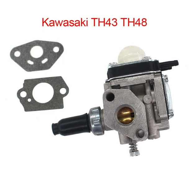 Carburetor With Gasket For Trimmer Bushcutter Kawasaki Th43 Th48