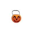 thumbnail image 1 of Cubo de calabaza para decoración de Halloween Union Products, 20 cm de alto x 23 cm de ancho, 1 of 1