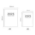 thumbnail image 7 of A4/A5 2025 Planner Notebooks Thick Paper 84 Pages Day/Week/Year Agenda Planner Notepad Multifunction Practical Datebook (D-A5), 7 of 7