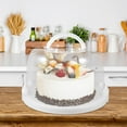 thumbnail image 3 of Reusable Cake Box Cake Keeper Portable Cake Case Portable Bread Cake Carrier, 3 of 9