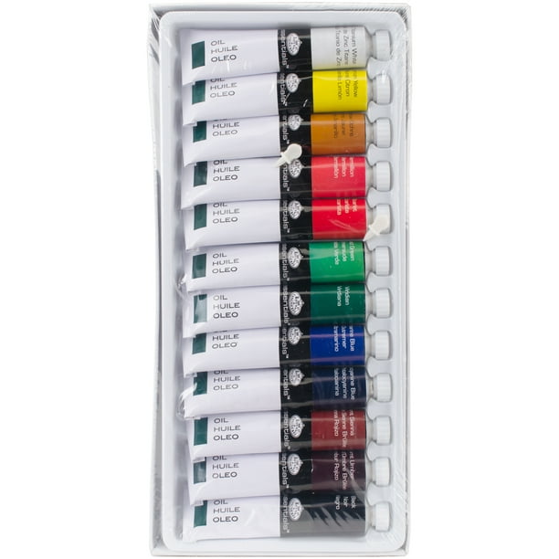 Oil Paints 21ml 12/PkgAssorted Colors