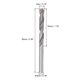 thumbnail image 2 of Broca de taladro de carburo cementado Uxcell, cortador de taladro de metal para acero inoxidable, cobre, aluminio, aleación de zinc, hierro, 4 piezas de 4 mm, 2 of 3