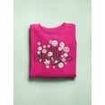 thumbnail image 3 of The Tribe - Vintage Emoji Crew Unity Graphic Women's Sweatshirt, 3 of 4