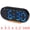 Black Blue, variant on Unique Bargains Oval Digital Alarm Clock Bedroom White Red