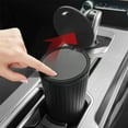 thumbnail image 4 of Car Trash Can with Lid, Mini Auto Garbage Can Leakproof Vehicle Trash Bin Fits Cup Holder in Console or Door for Automotive Car, Home, Office, Kitchen, Dinning Room, 4 of 7