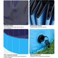 thumbnail image 2 of Hundepool Fur Kleine Hunde - Pvc-rutschfest,faltbare Schwimmbecken Hundebadewanne Hund Planschbecken Fr Kinder Und Hunde,80*30cm Tragbar Swimmingpool, 2 of 5