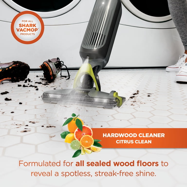 Shark VACMOP Hardwood Cleaner, Citrus Clean, 2L photo 3